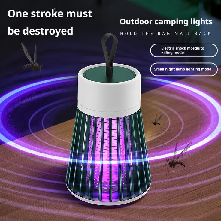 Eco-Shield™ Electric Shock Mosquito Killing Lamp ⚡🦟