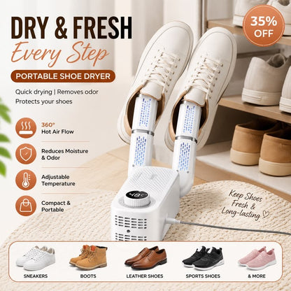 Smart Heated Shoe Dryer and Deodorizer