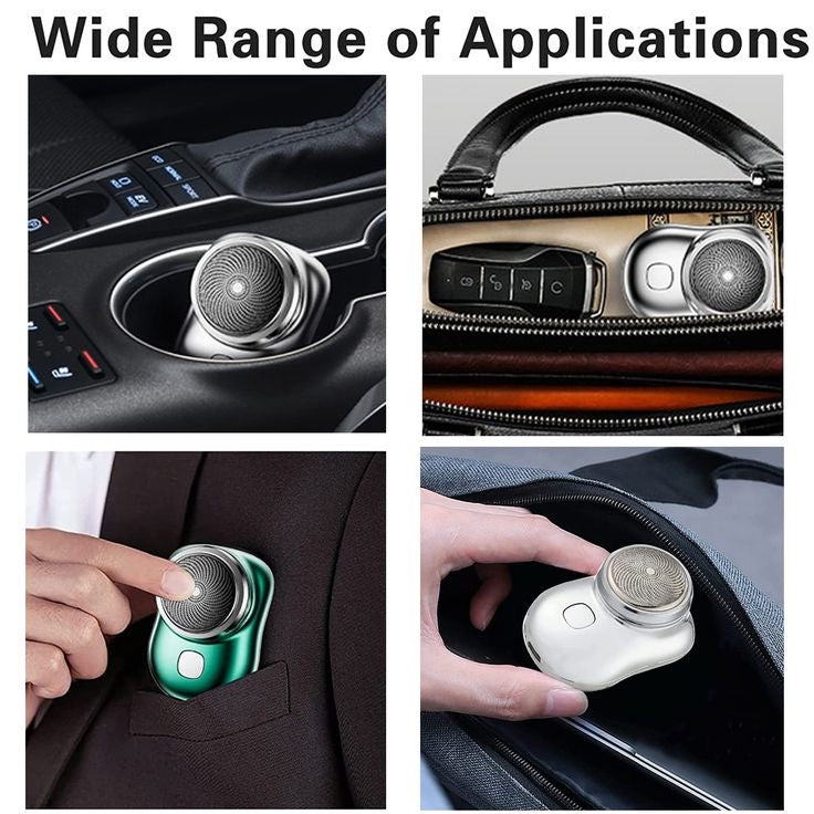 ⚡ Mini Portable Electric Shaver – Rechargeable Waterproof Pocket Razor for Men & Women ⚡