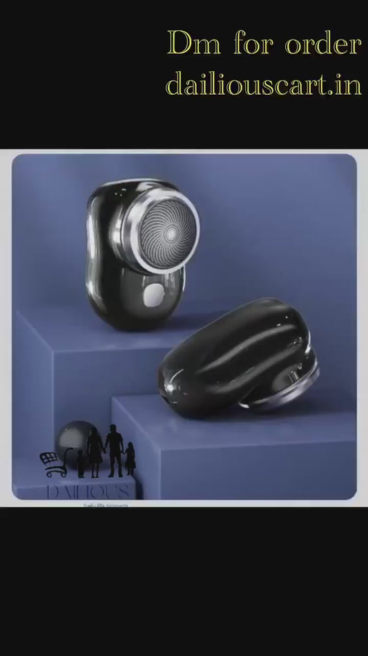 ⚡ Mini Portable Electric Shaver – Rechargeable Waterproof Pocket Razor for Men & Women ⚡